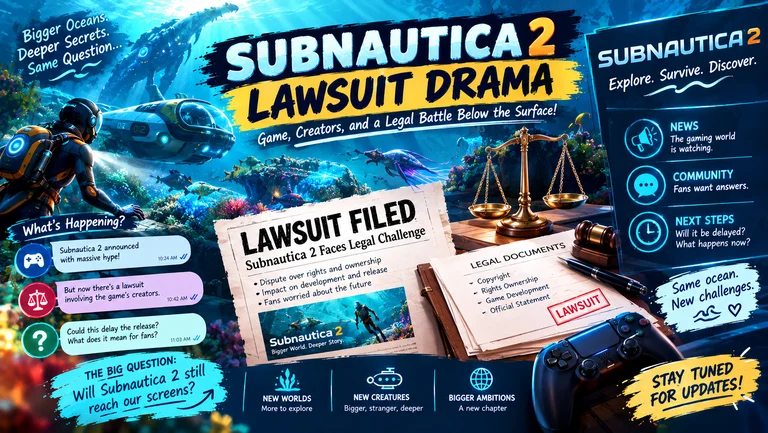krafton subnautica 2 lawsuit response
