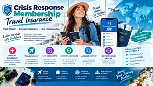 crisis response membership travel insurance