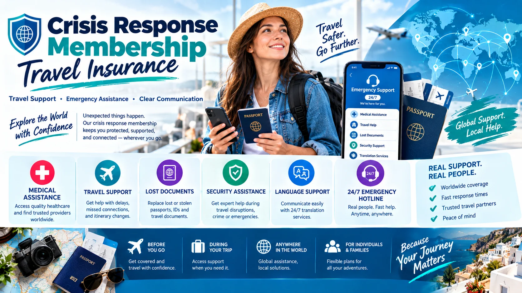 crisis response membership travel insurance