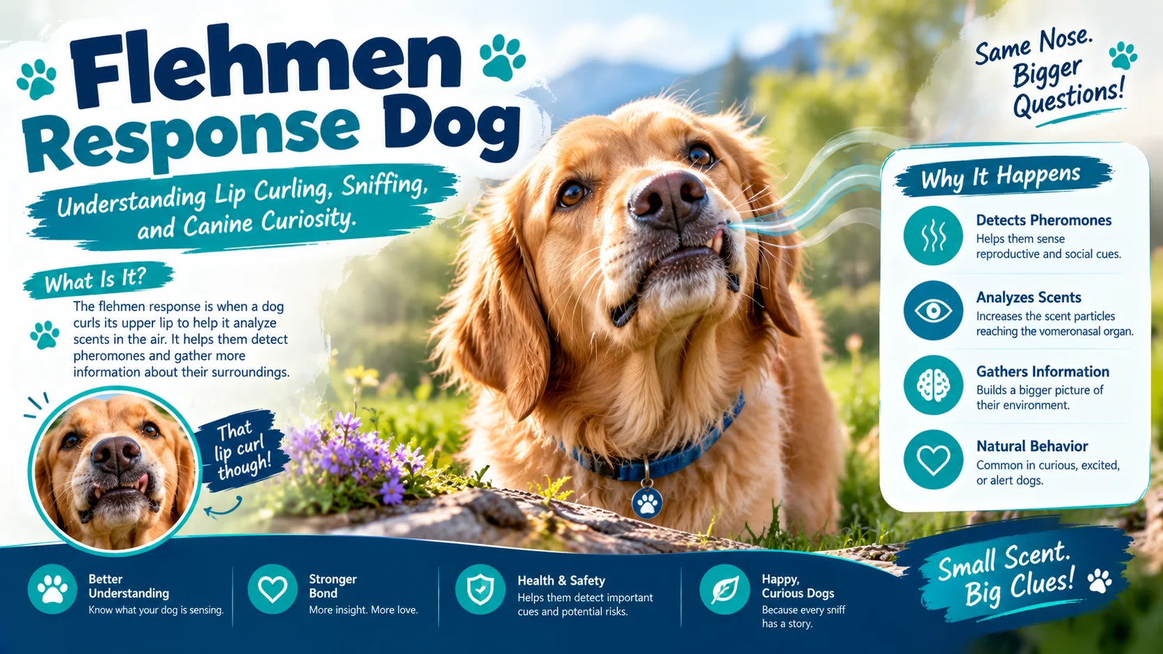 flehmen response dog