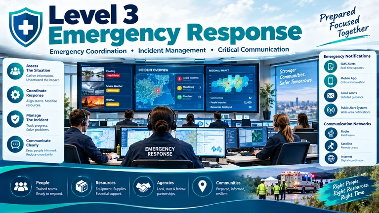 level 3 emergency response