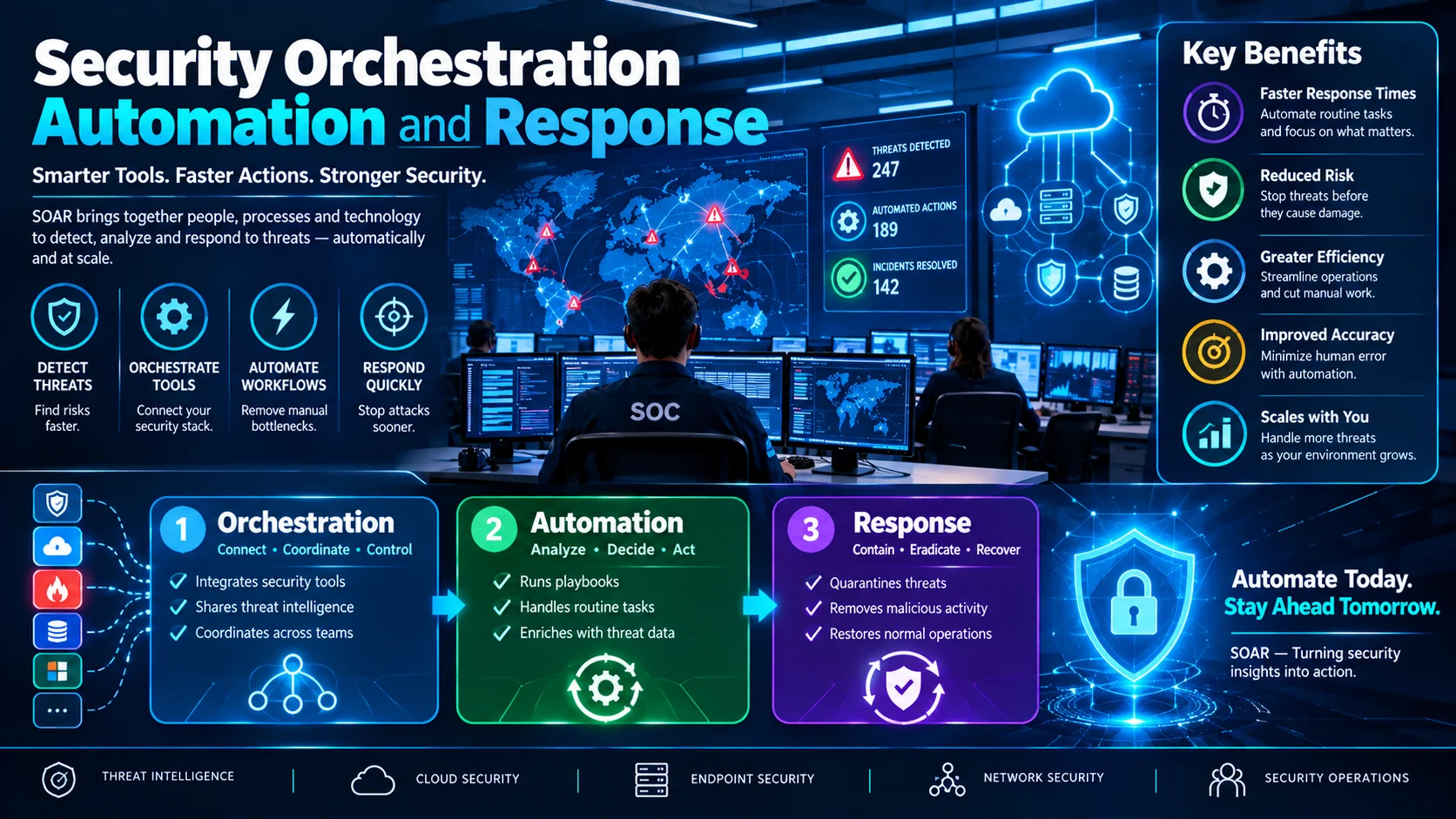 security orchestration automation and response