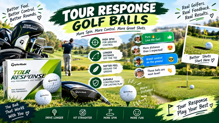 tour response golf balls